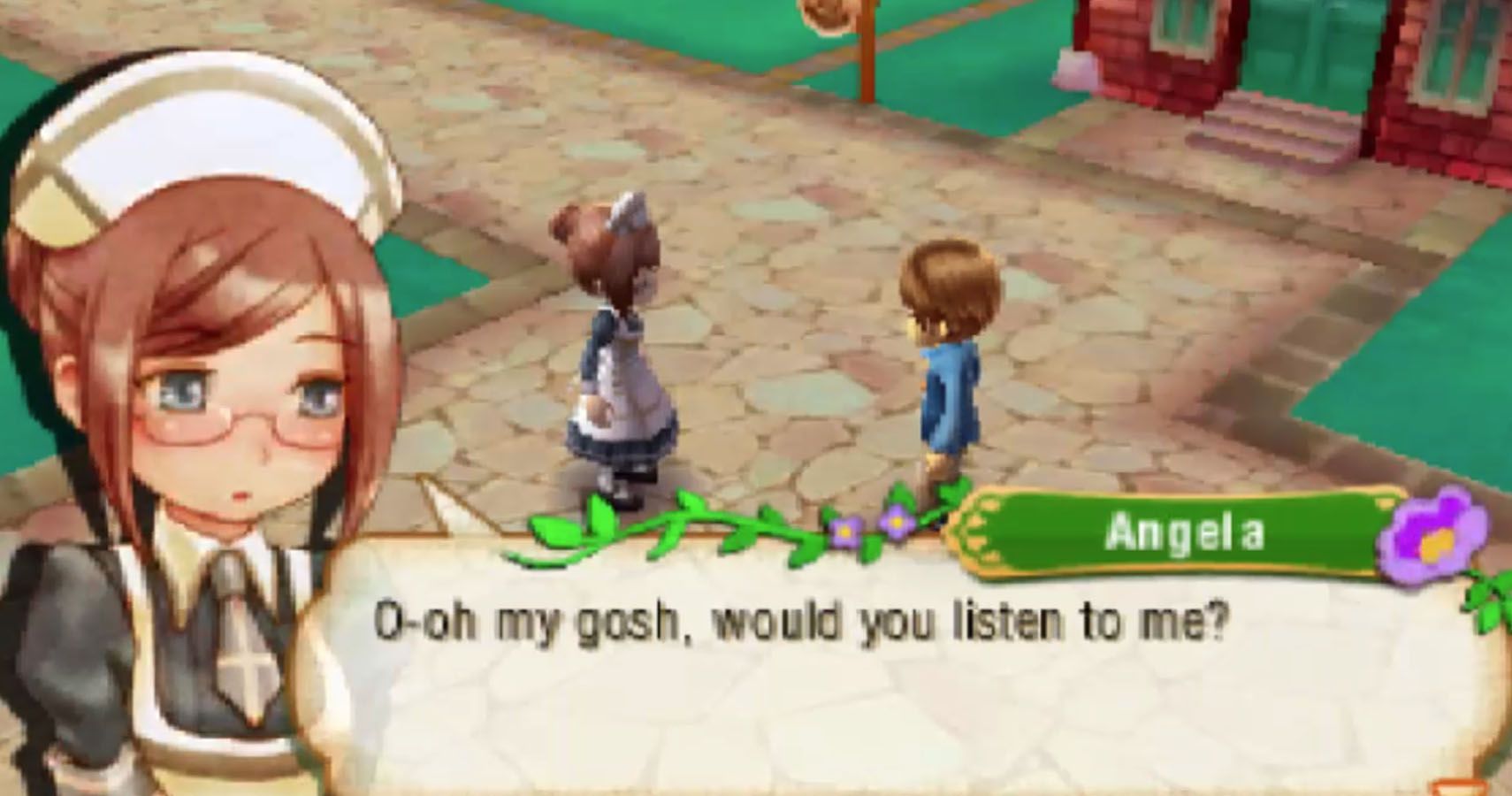 Story of Seasons Angela romance interaction