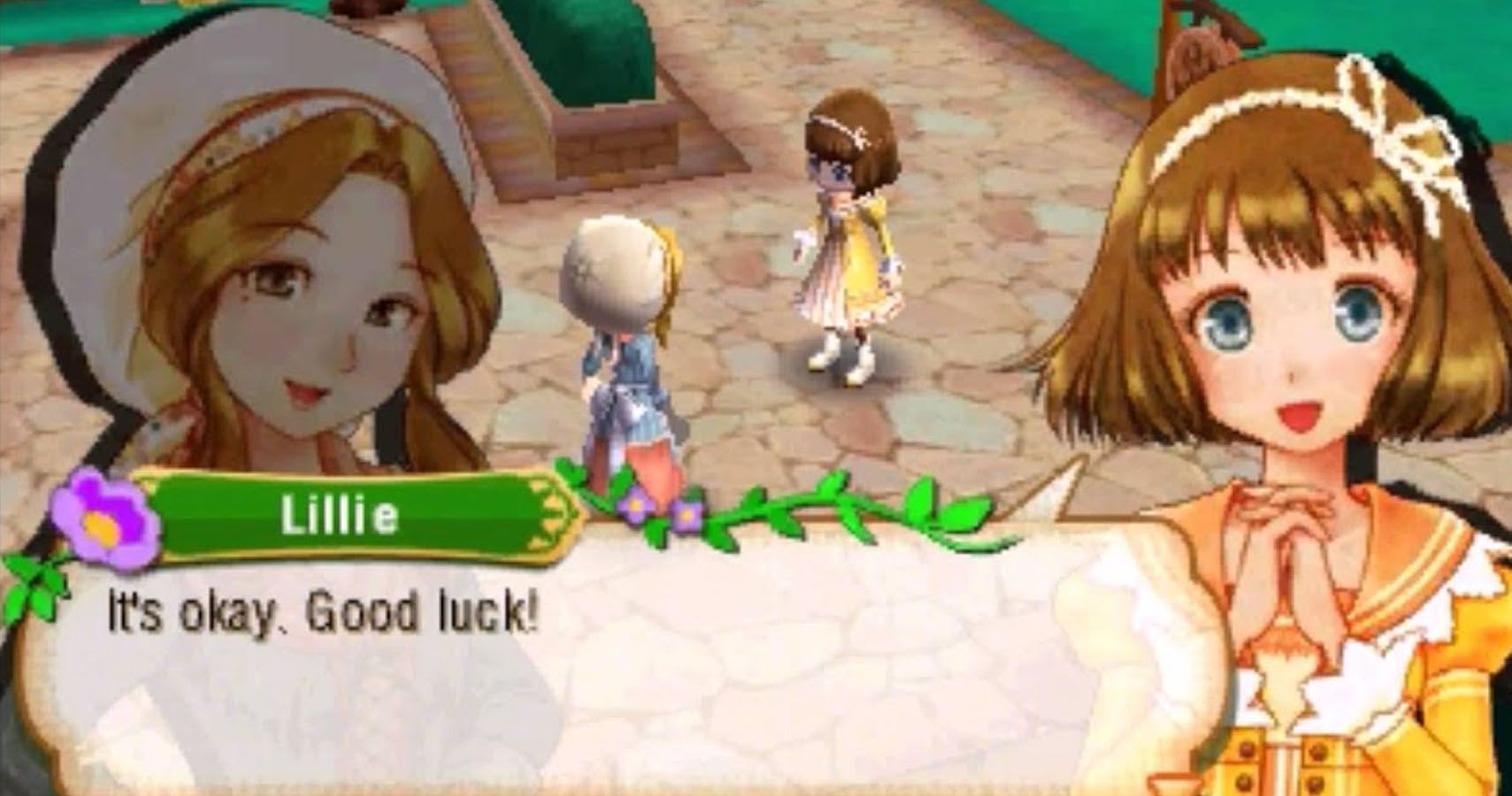 Story of Seasons lillie helping out others