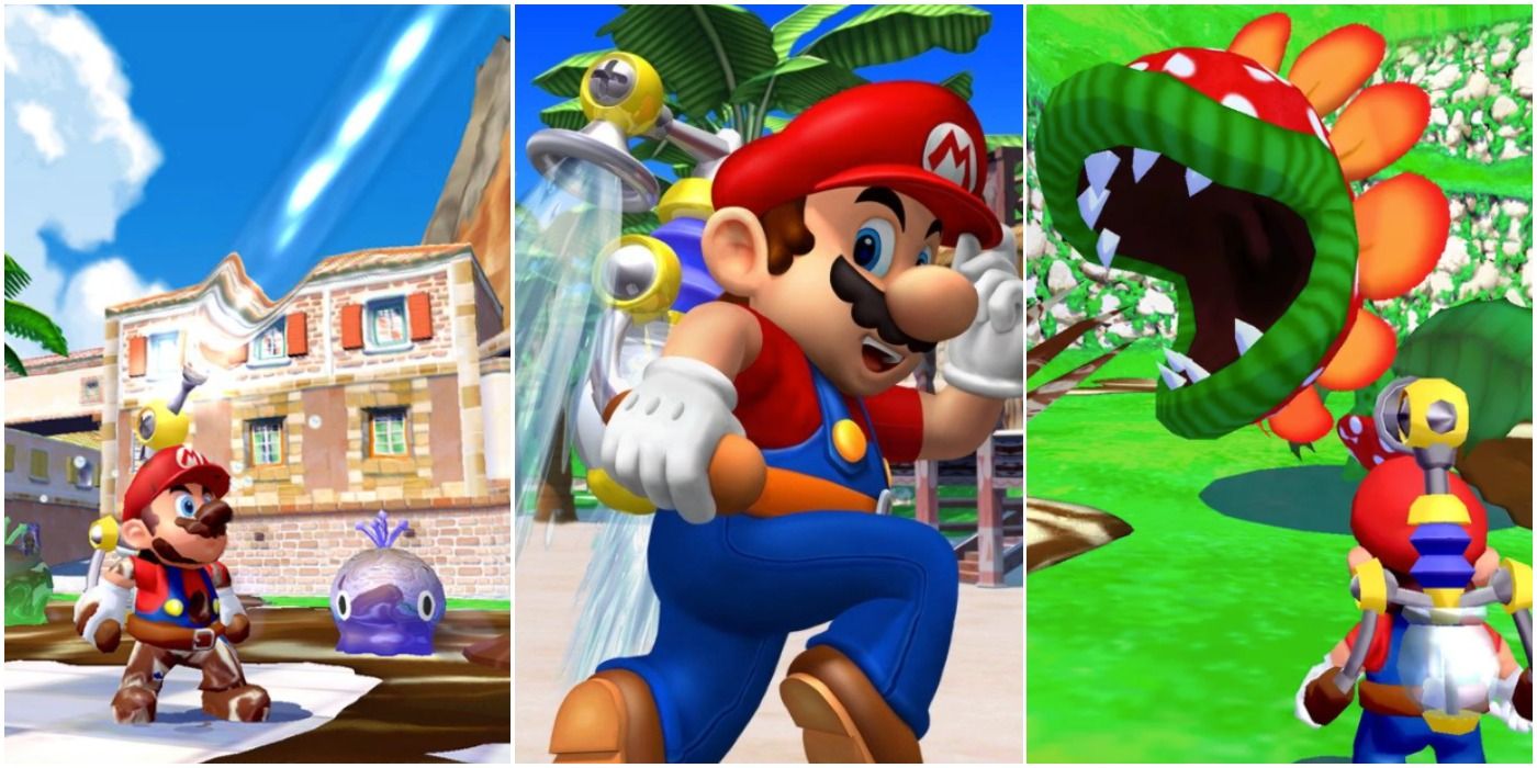 Nintendo Super Mario 3D All-Stars Super Mario Sunshine Trio Header
