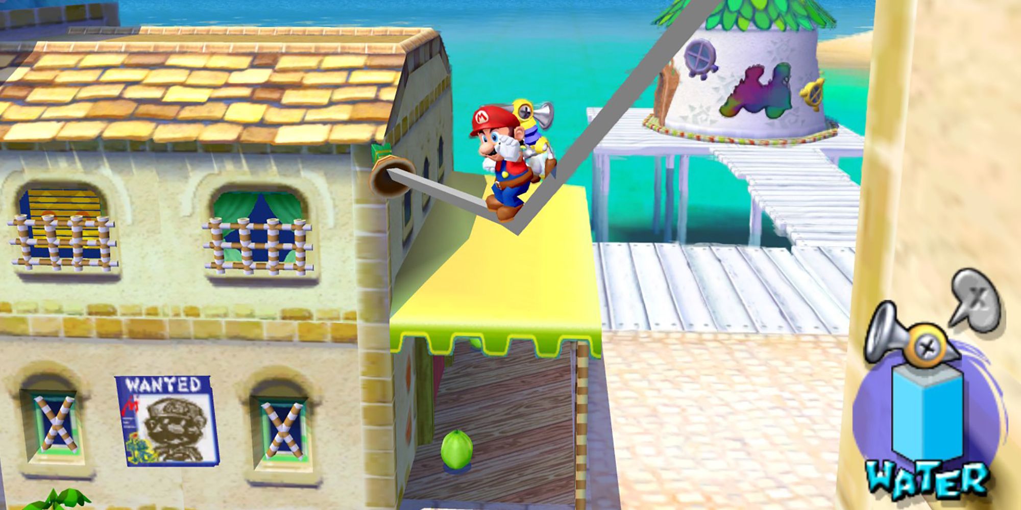 Nintendo Super Mario Sunshine Mario Tight Rope