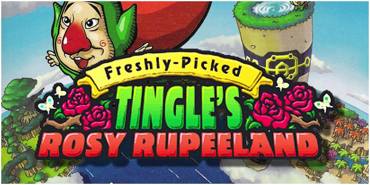 Tingle Rosy Rupeeland Logo Over Art