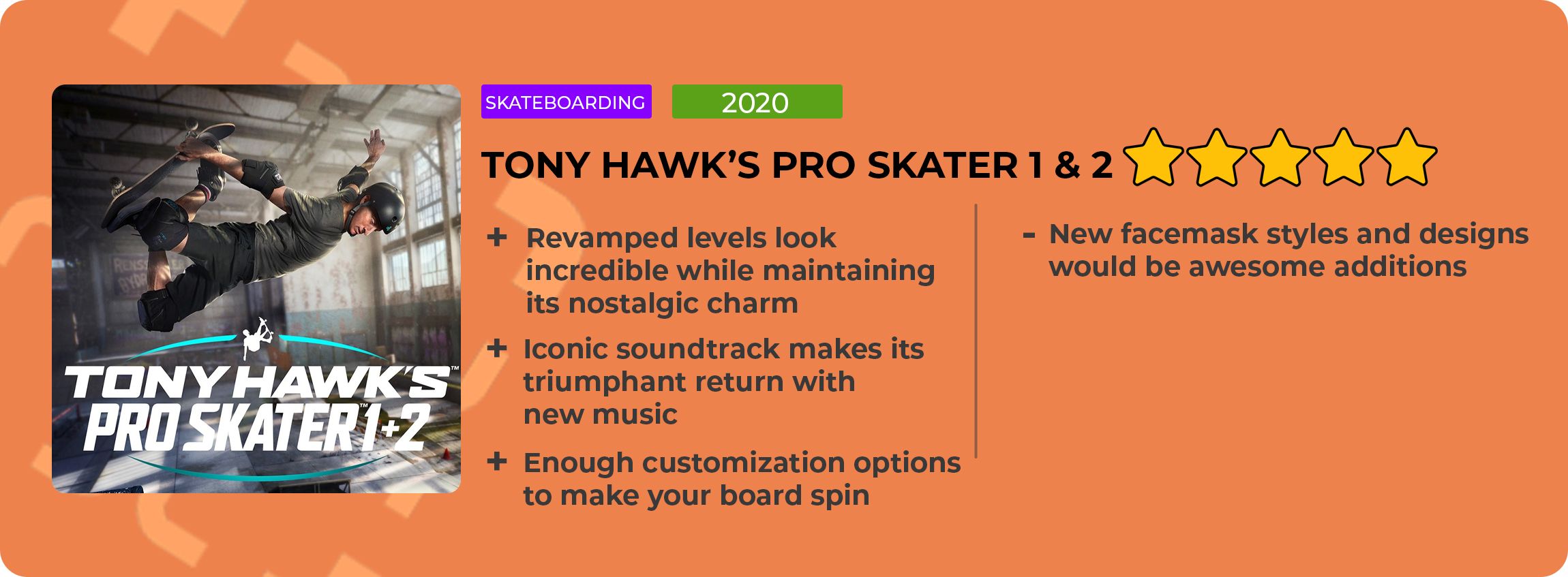 Tony Hawk’s Pro Skater 1 & 2 Review Superman Returns