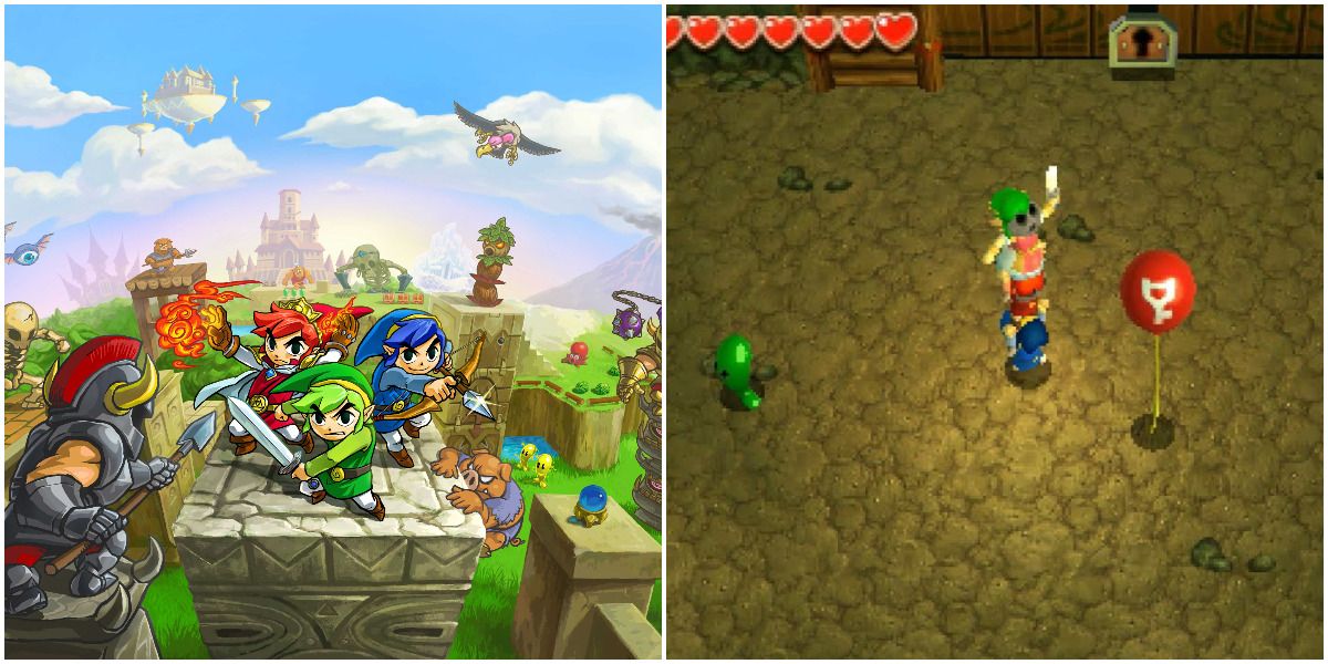 Tri Force Heroes Box Art and Totem Time