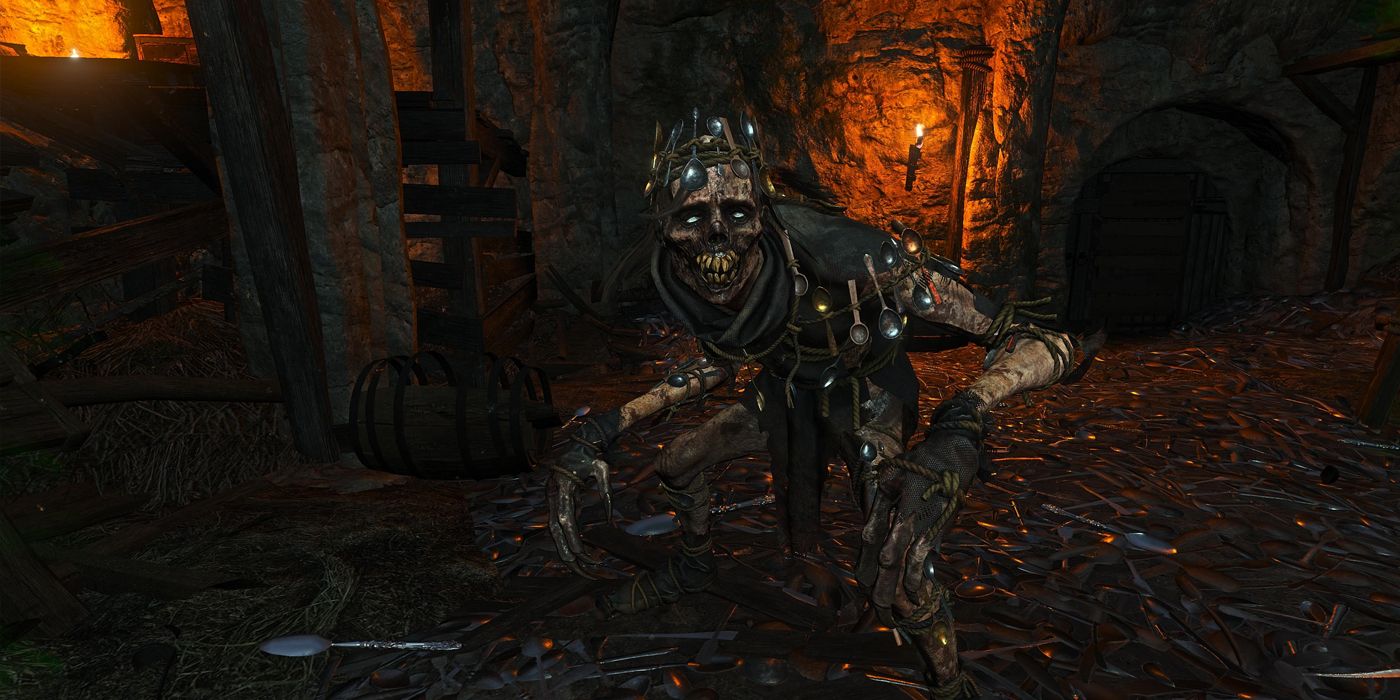 The Witcher 3 Screenshot Of The Spotted Wight In Blood And Wine Expansion