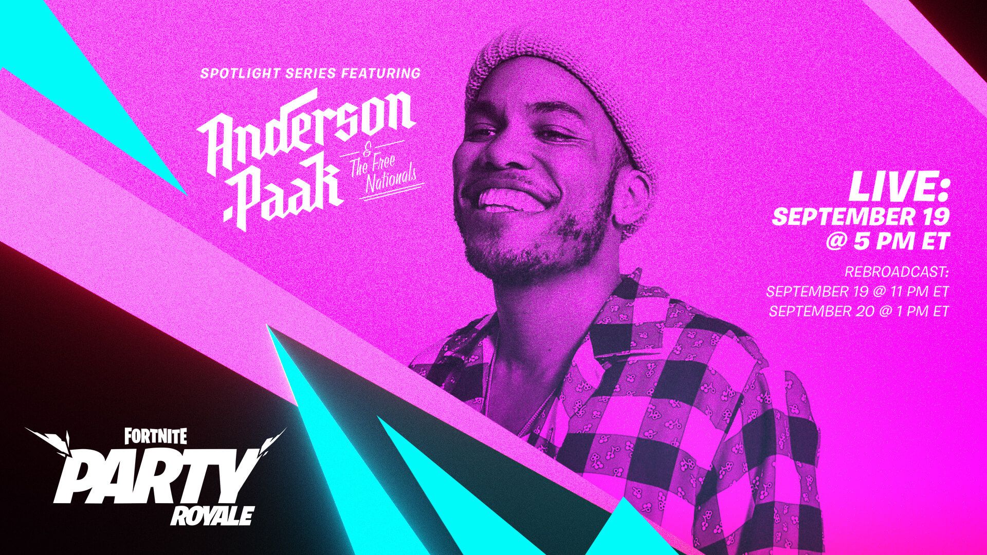 anderson paak fortnite party royale spotlight