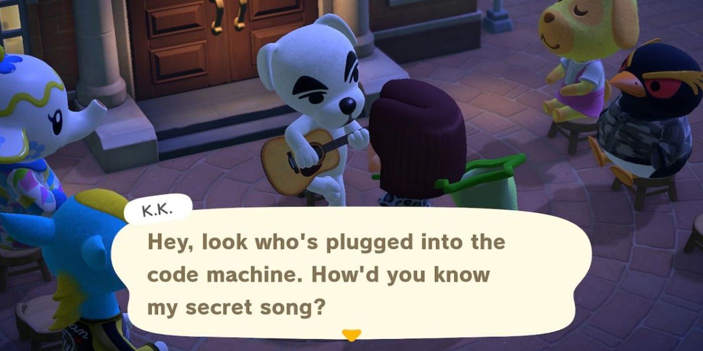 Animal Crossing: New Horizons secret songs kk slider