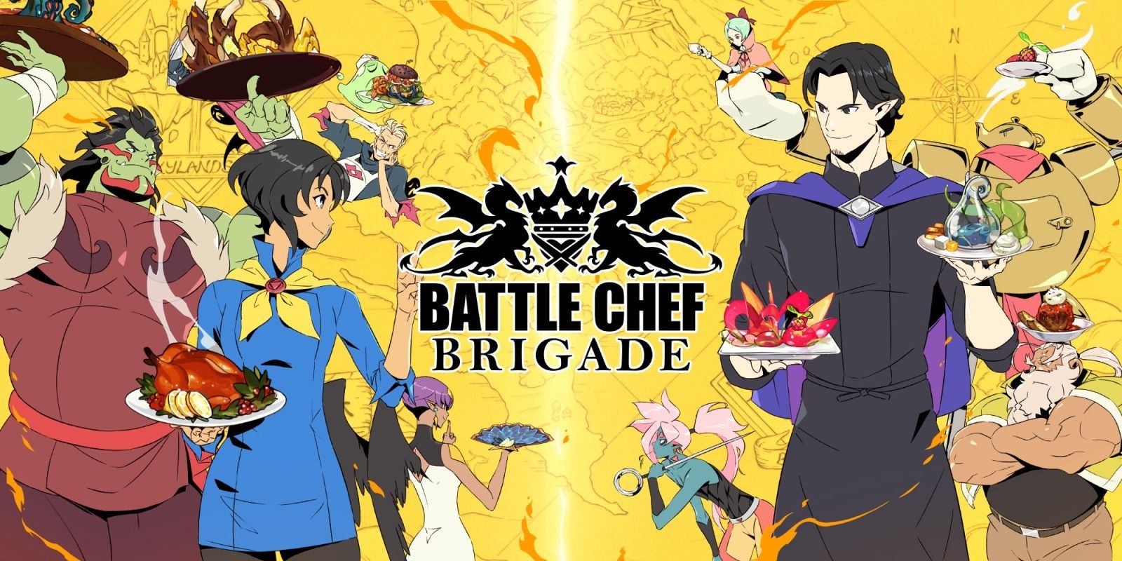 official art for battle chef brigade
