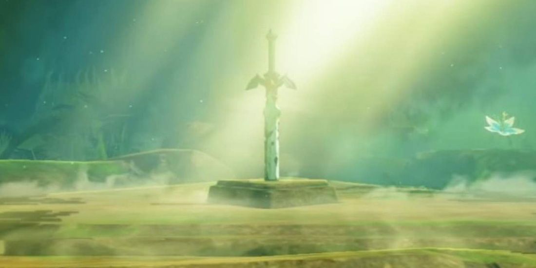 Zelda Breath of the Wild - Master Sword