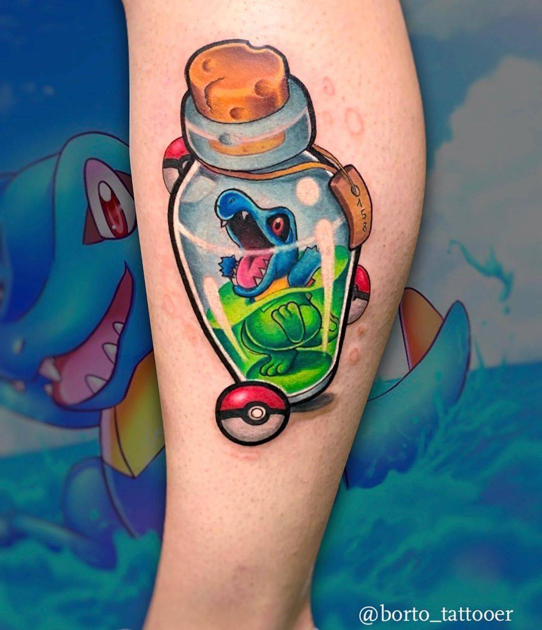 Pokemon 10 Real Water Type Tattoos For Dedicated Trainers