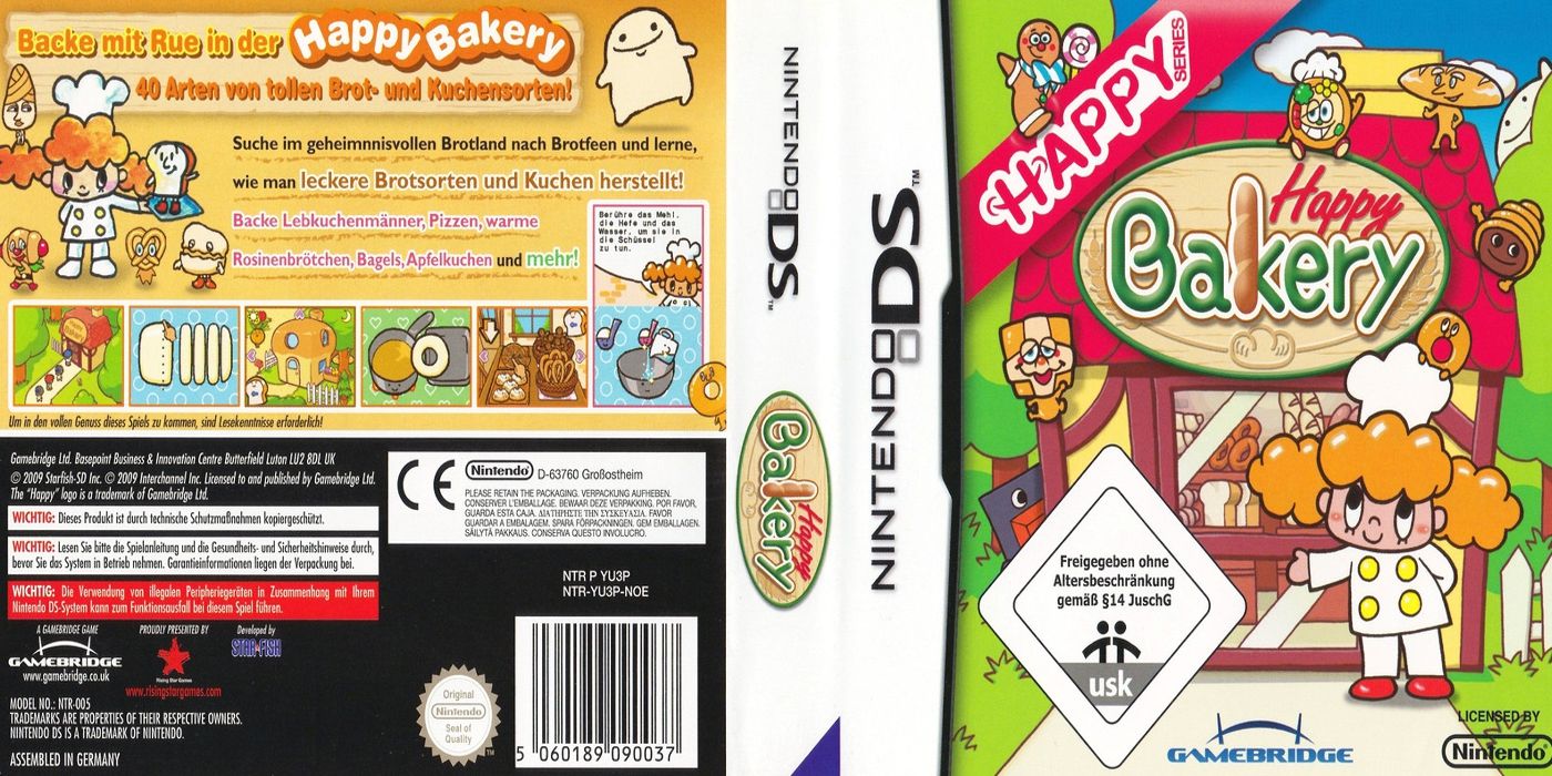 box art for nintendo ds game happy bakery