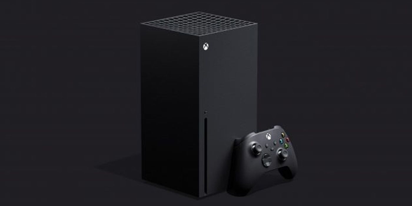 Image Of Xbox Series X And Controller With A Black Background