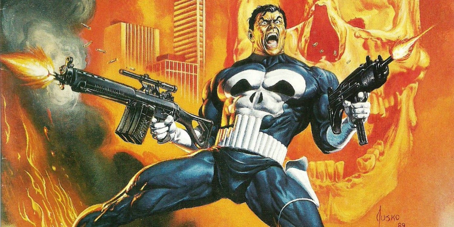 the punisher comic cover art