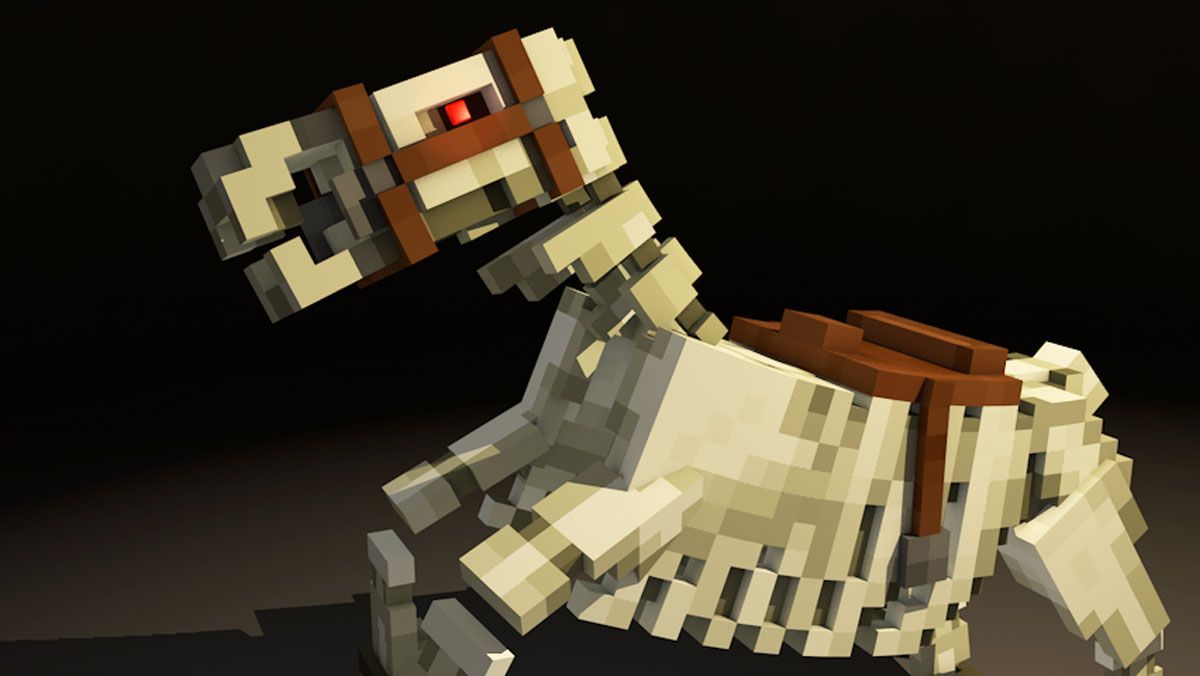 Skeleton Horse - Minecraft
