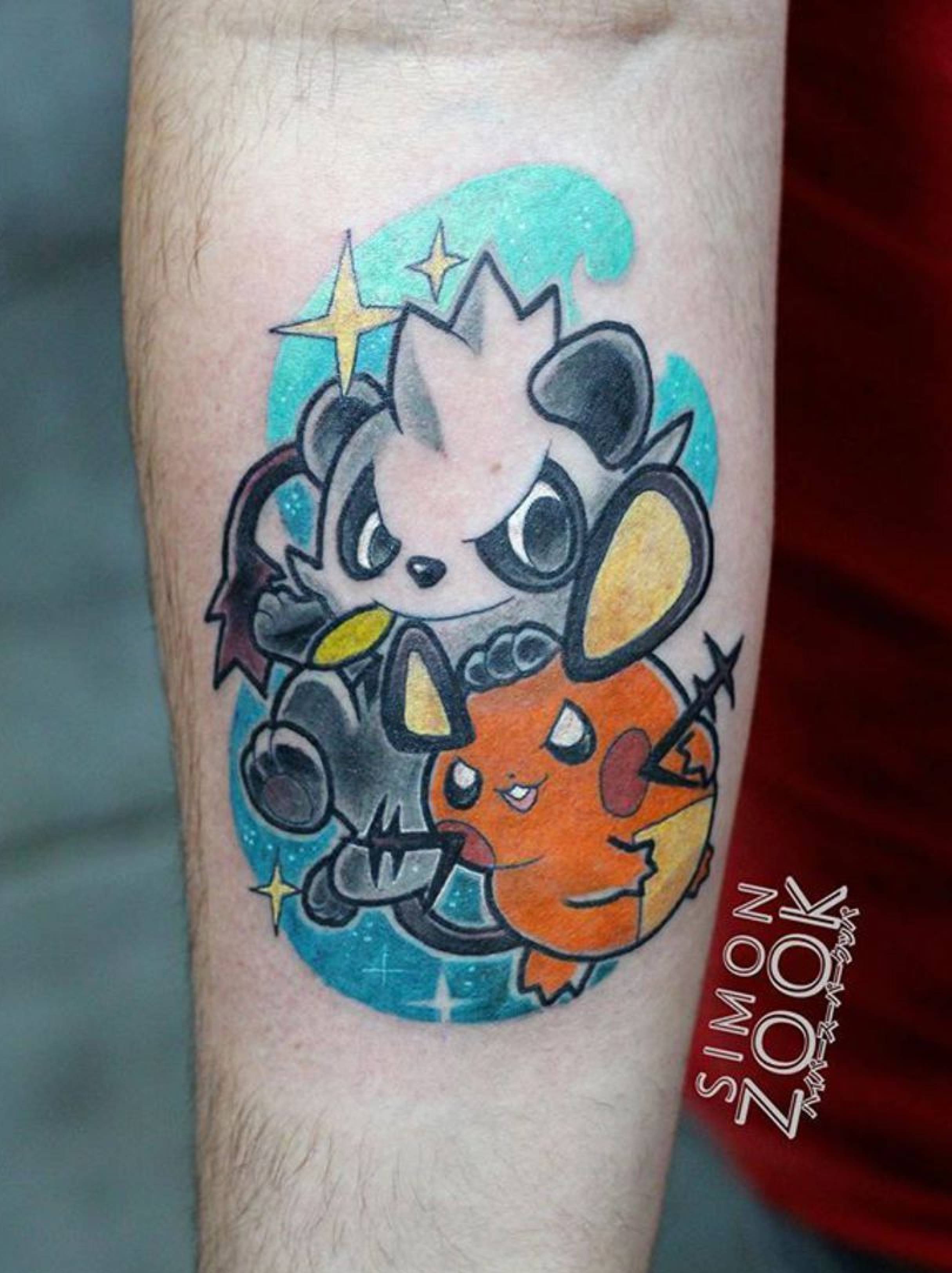 Pokemon 10 Real Electric Type Tattoos For Dedicated Trainers Pokemon 10 Real Electric Type Tattoos For Dedicated Trainers