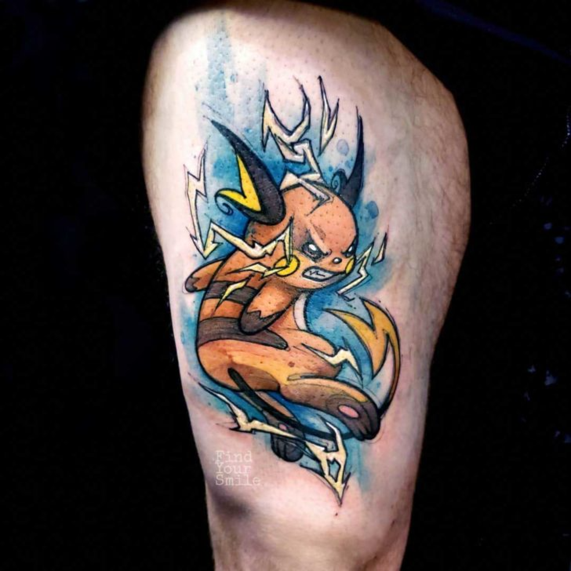 Boyfriends new Pokemon tattoo, thought you guys would like it! : r/pokemon