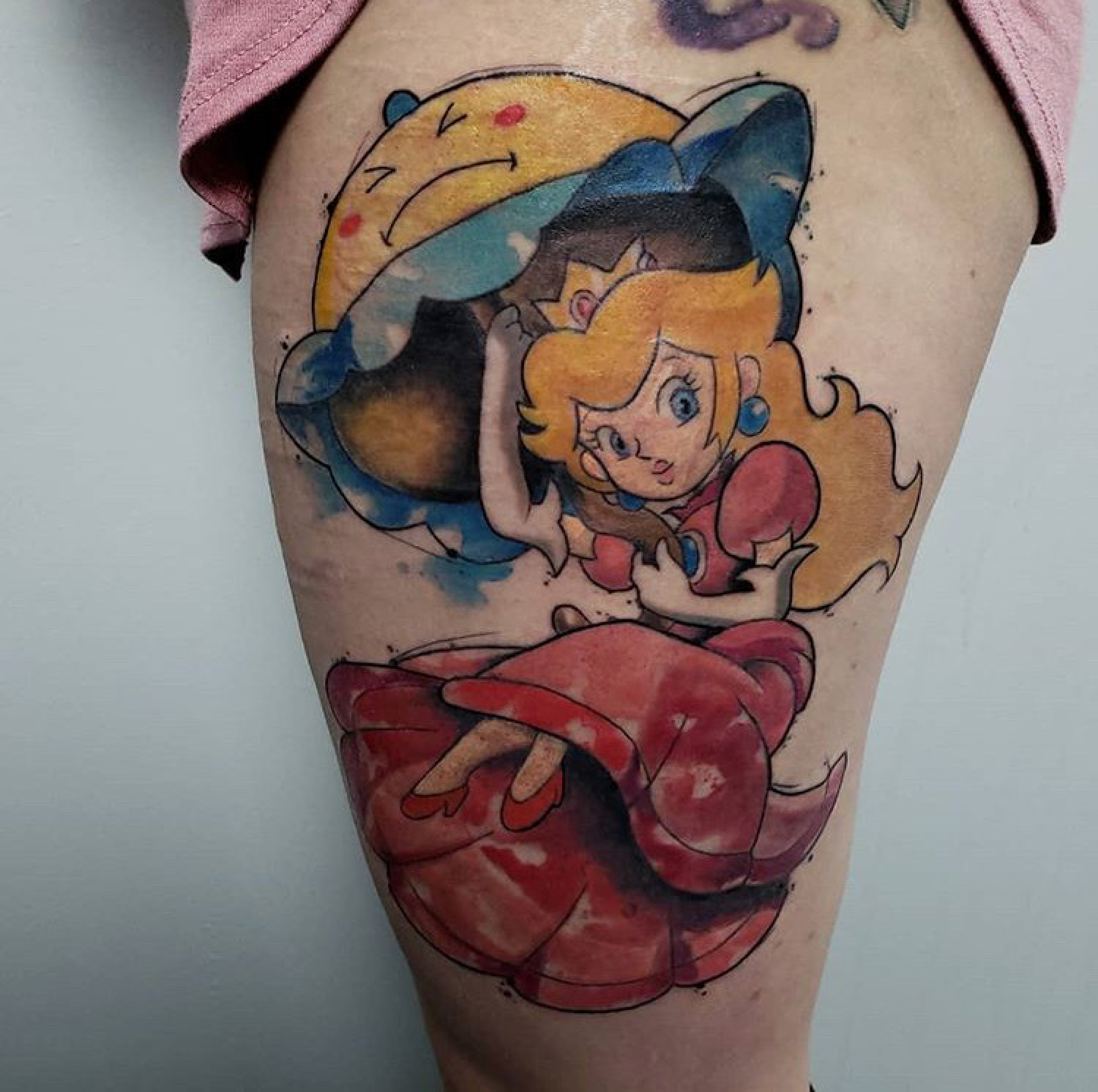 10 Real Life Princess Peach Tattoos That Are Adorable