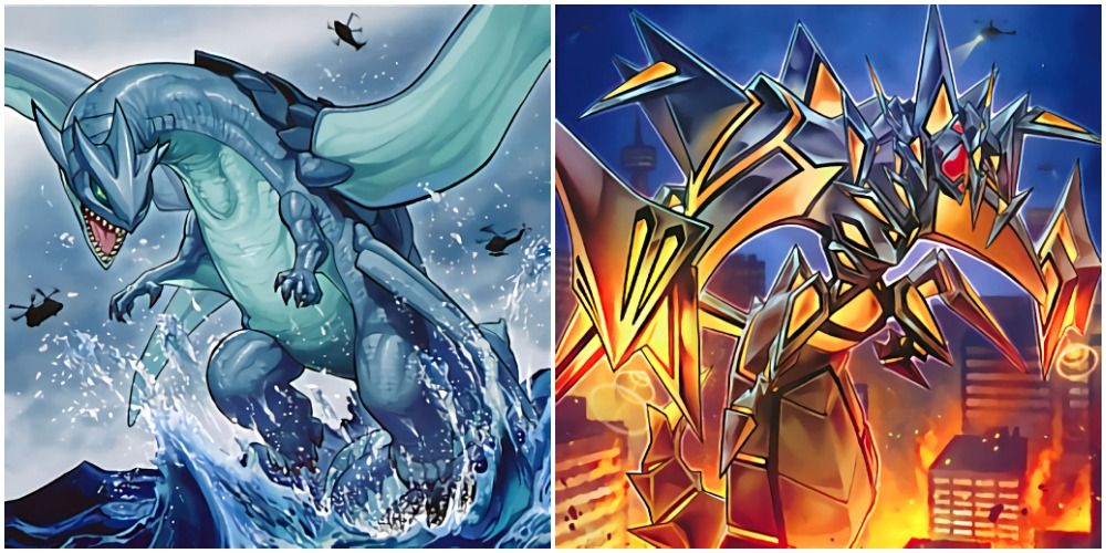 Gameciel, the Sea Turtle Kaiju and Jizukiru, the Star Destroying Kaiju