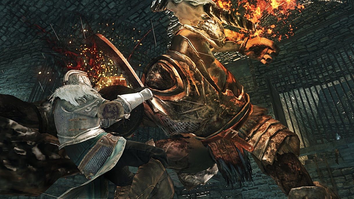 A screenshot from Dark Souls II: Crown Of The Old Iron King