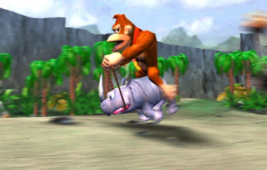 Early footage of cancelled GameCube title Donkey Kong Racing