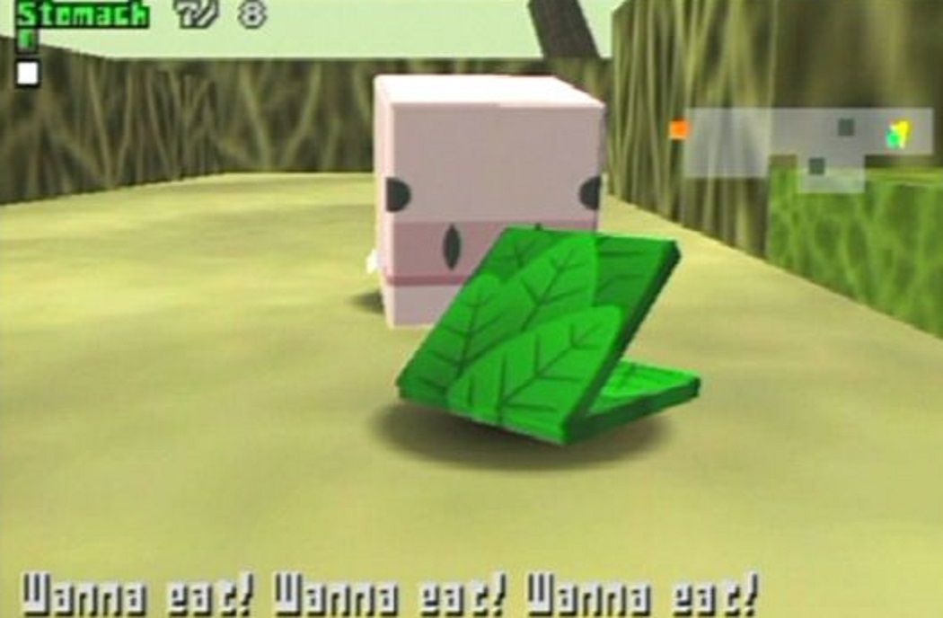 A screenshot from Cubivore- Survival Of The Fittest GameCube