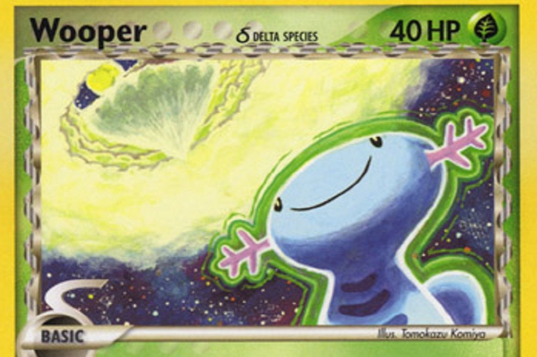 The card art for Wooper Dragon Frontiers 71