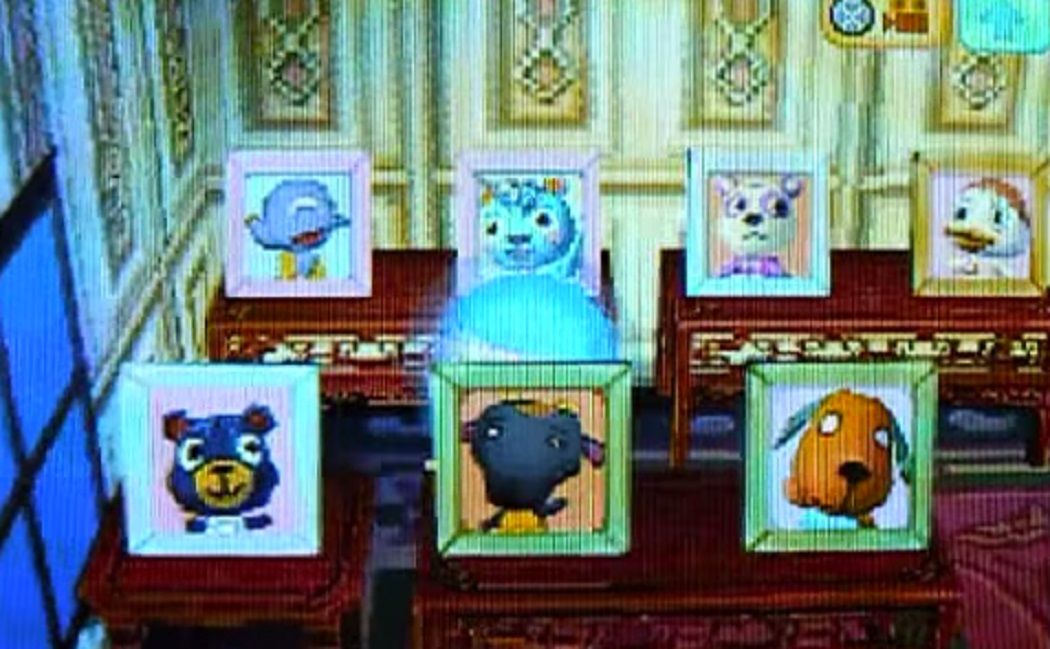 A collection of villagers photos in Animal Crossing: Wild World