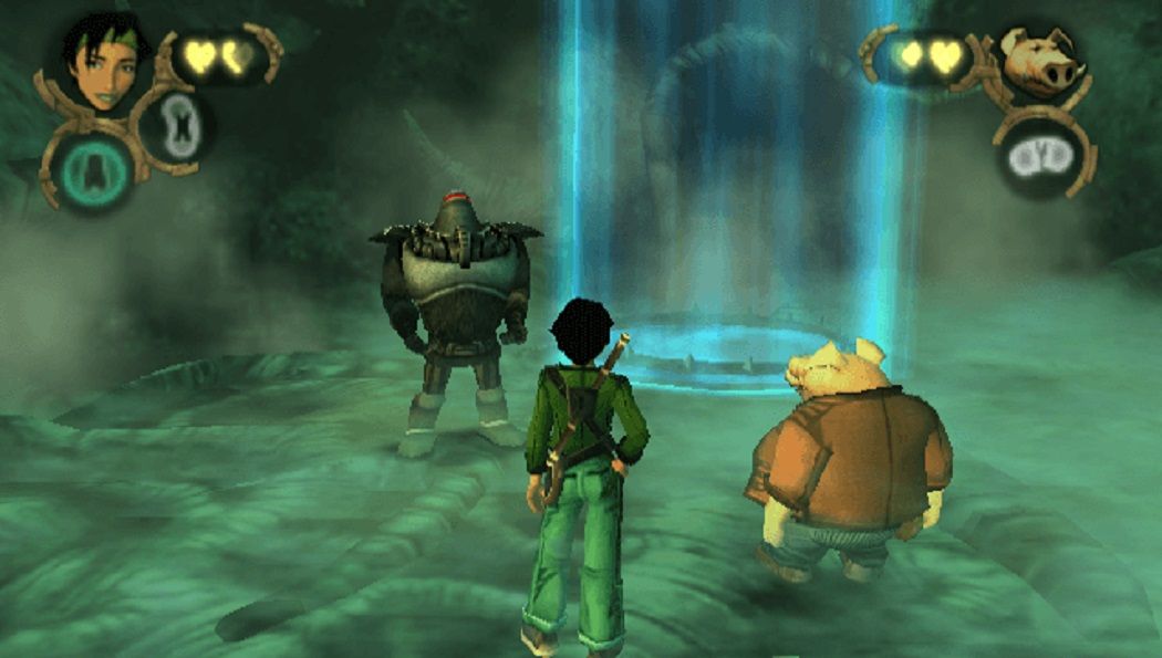 A screenshot of Beyond Good & Evil GameCube