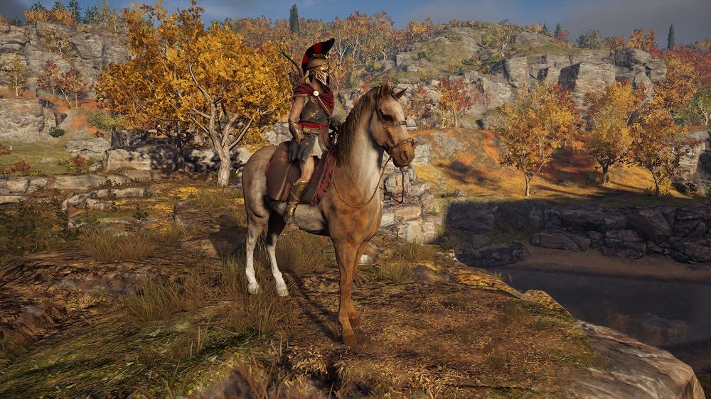 Assassins Creed Odyssey Kassandra mount