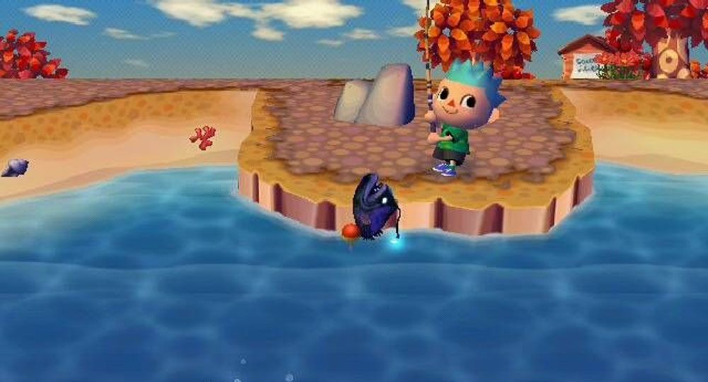 Autumn Fishing - Animal Crossing: City Folk