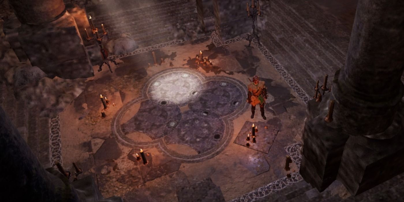 Baldur's Gate 3 Moon Puzzle Chamber