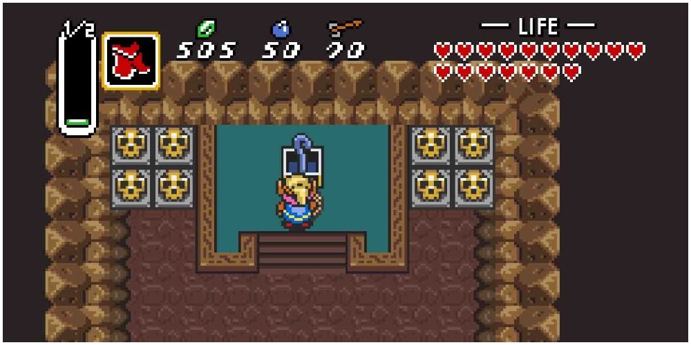 link to the past cane of byrna death mountain location