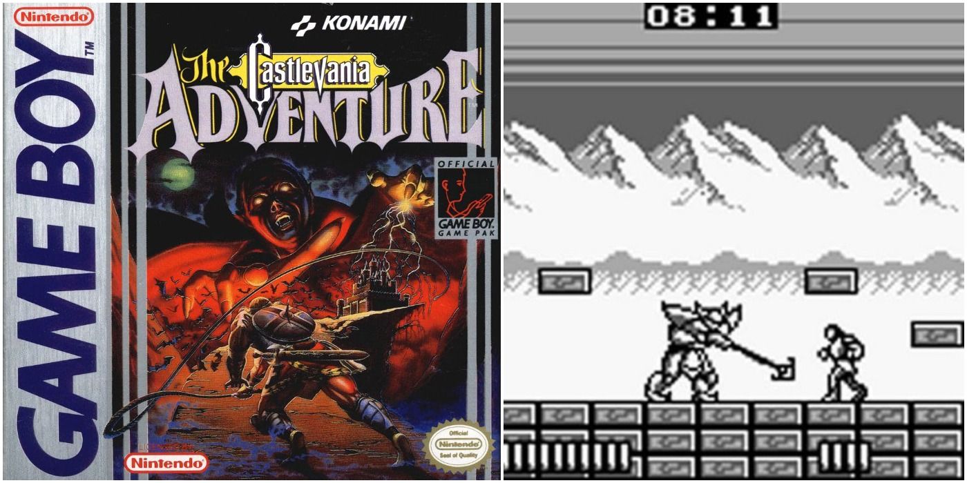 image of the Castle: The Adventure Gameboy art and gameplay