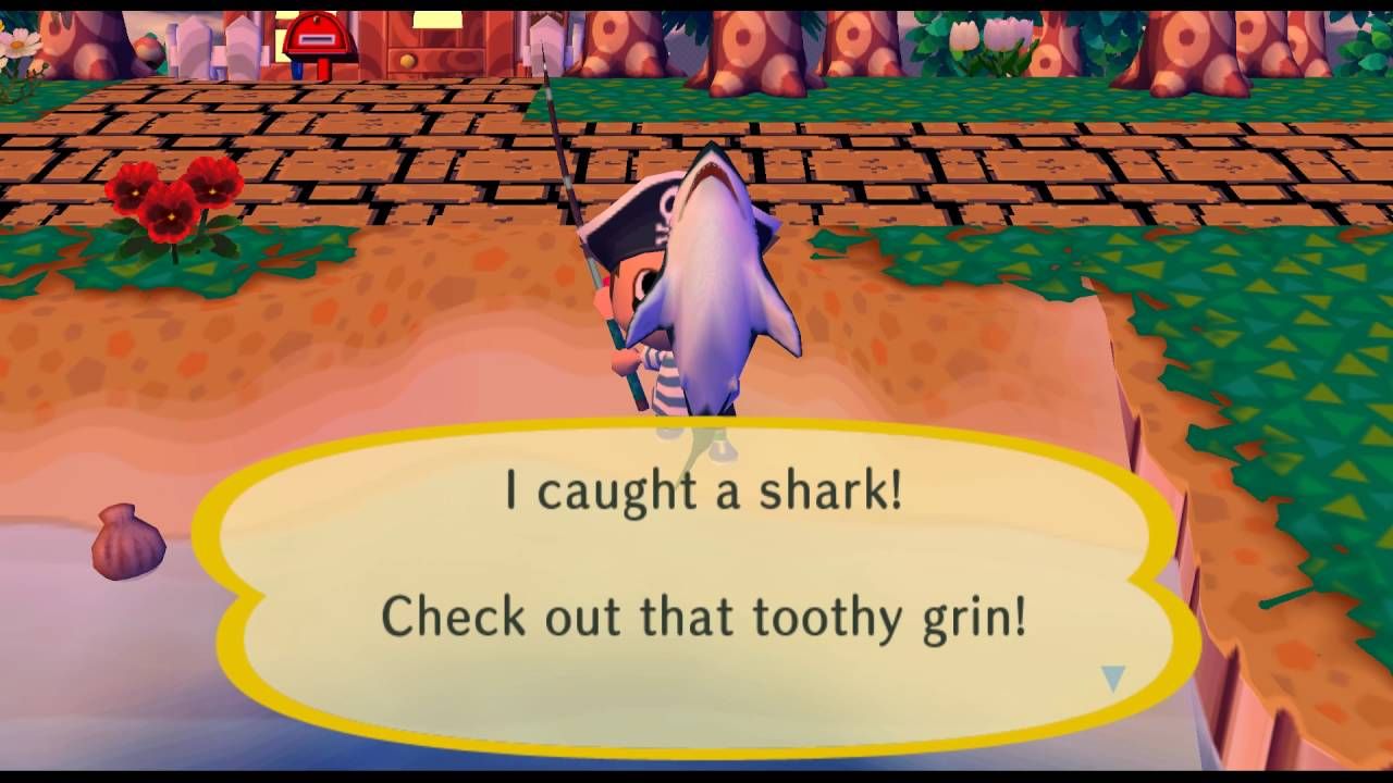 Catching a Shark - Animal Crossing: City Folk