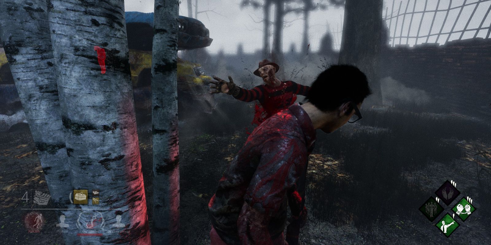 DBD Nightmare Stripped Powers