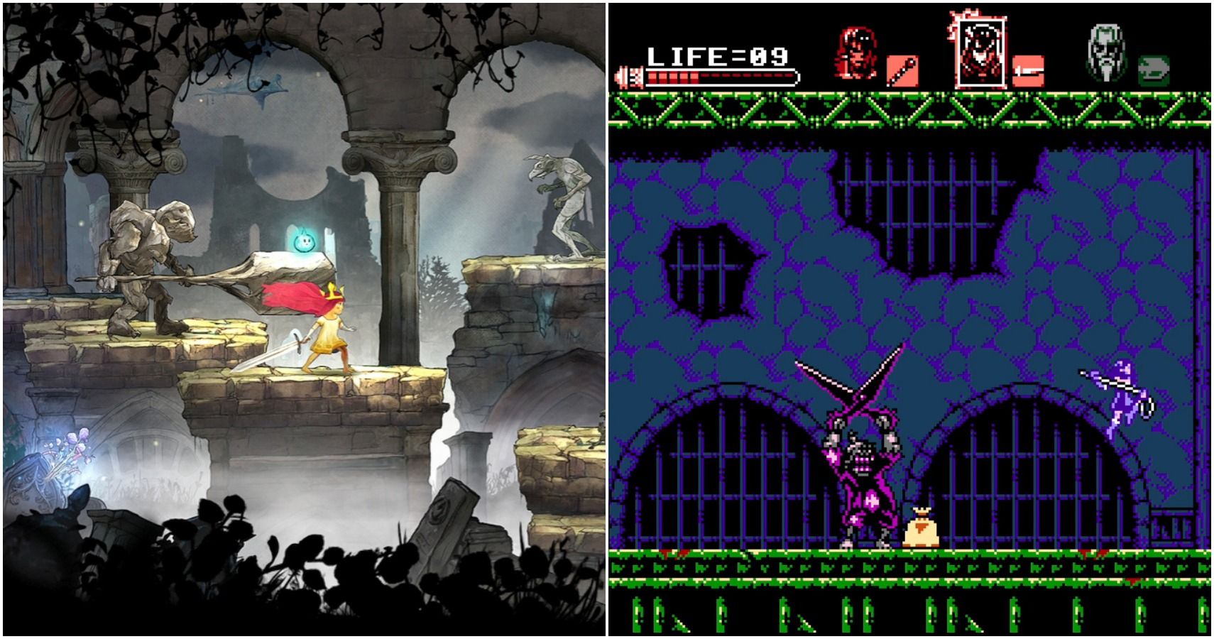 Dark Games Like Castlevania Featured