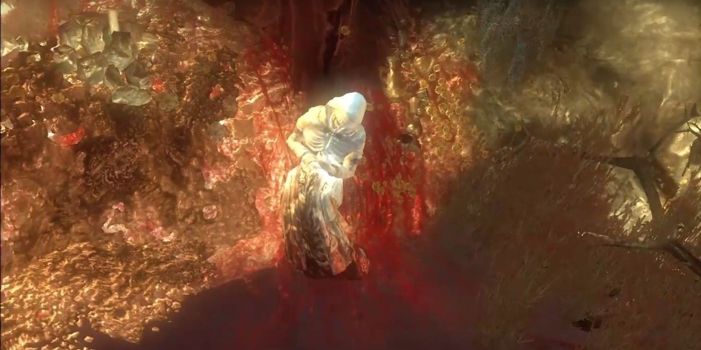 Demon's Souls Maiden Astraea cutscene.