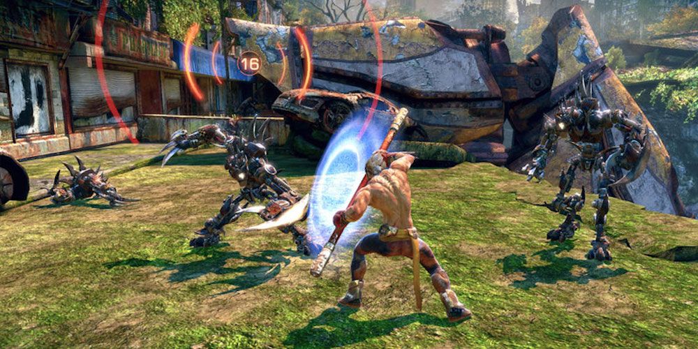 Enslaved odyssey to the west gameplay fighting