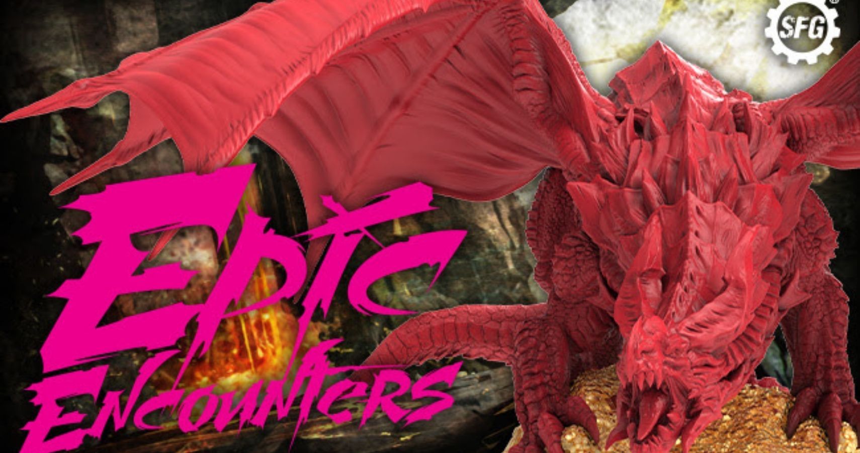 Epic Encounters Red Dragon and Kobold Horde Minis feature image