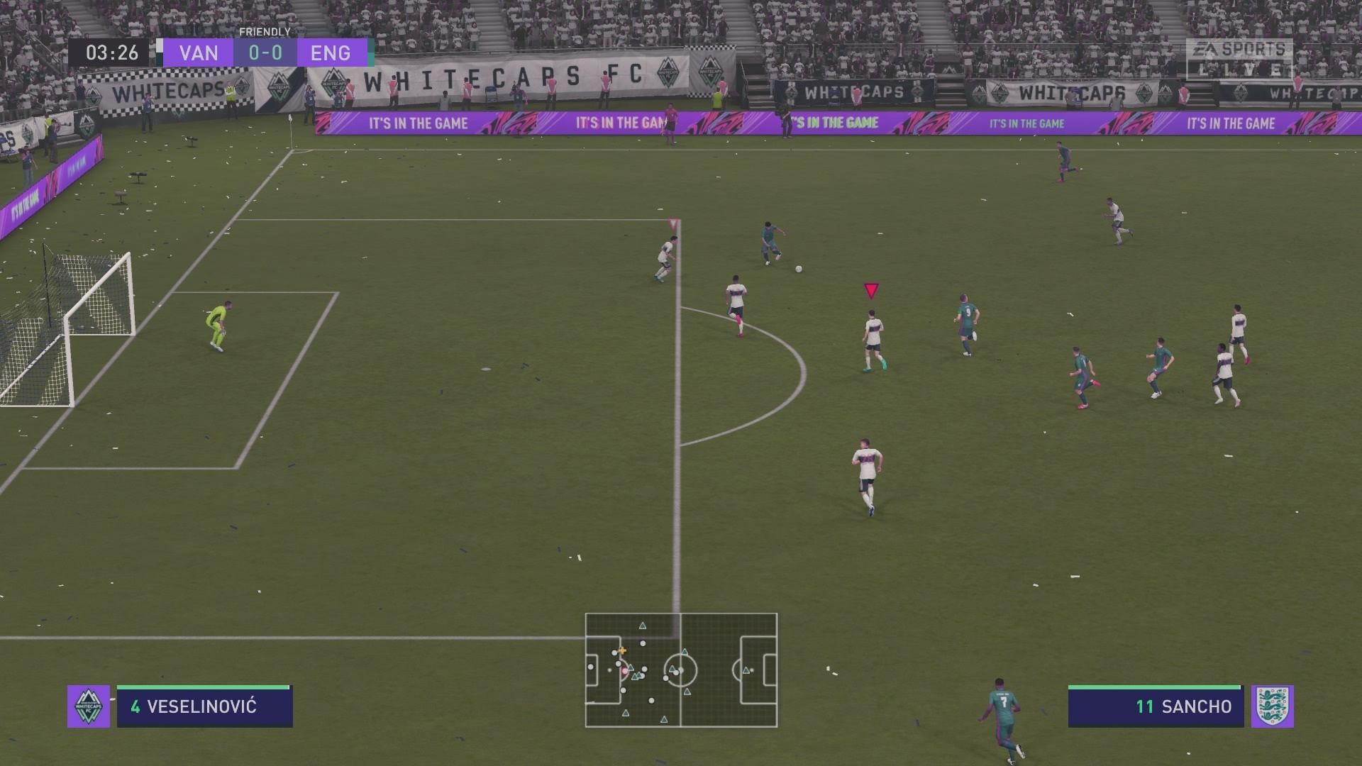 FIFA 21 Player Indicator Option Accessbility
