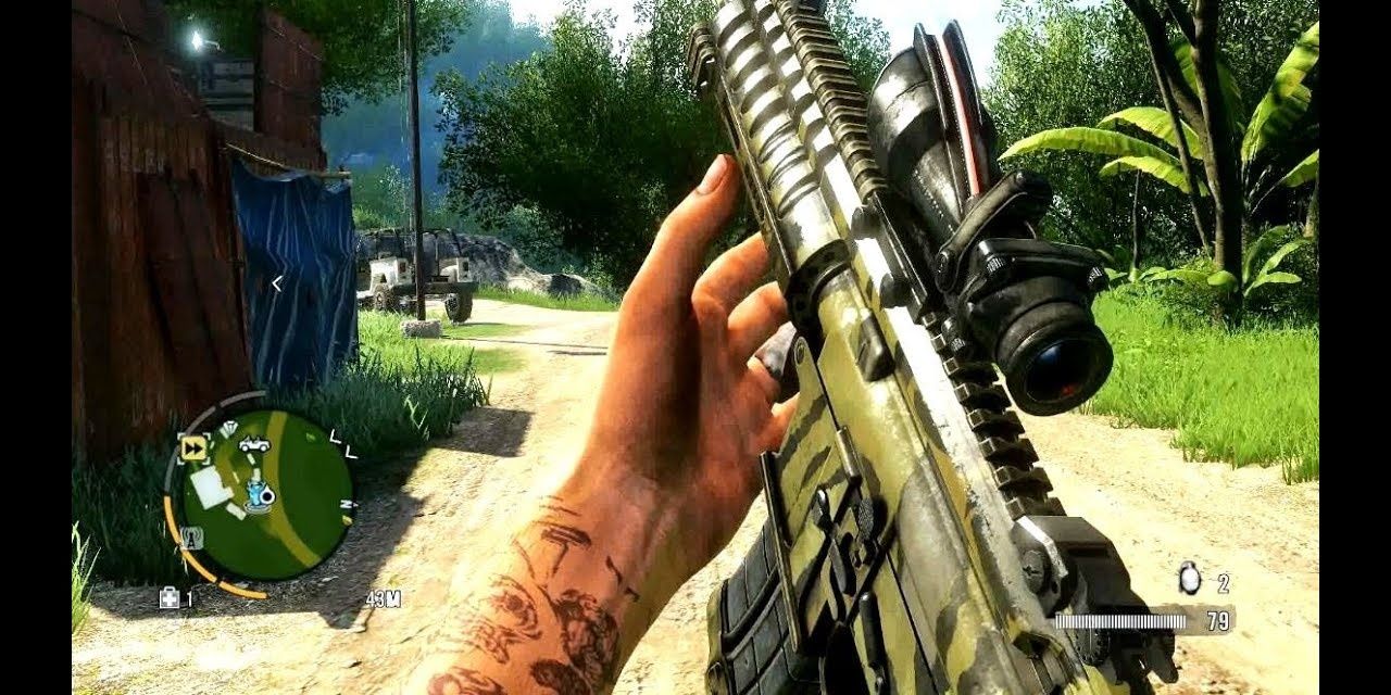 Far Cry 3 Bushman assault rifle