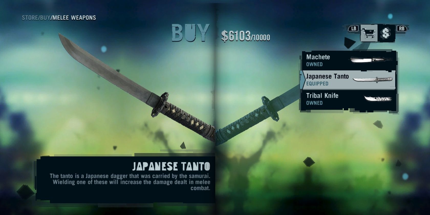 Far Cry 3 Japanese Tanto