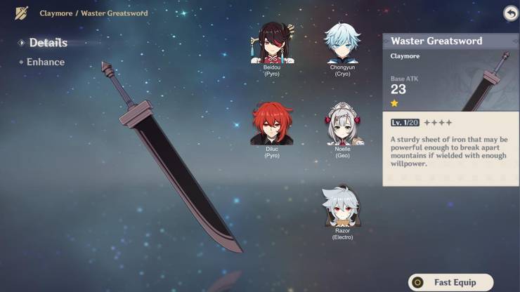 Genshin Impact 5 Best Weapons For Each Class And 5 Worst