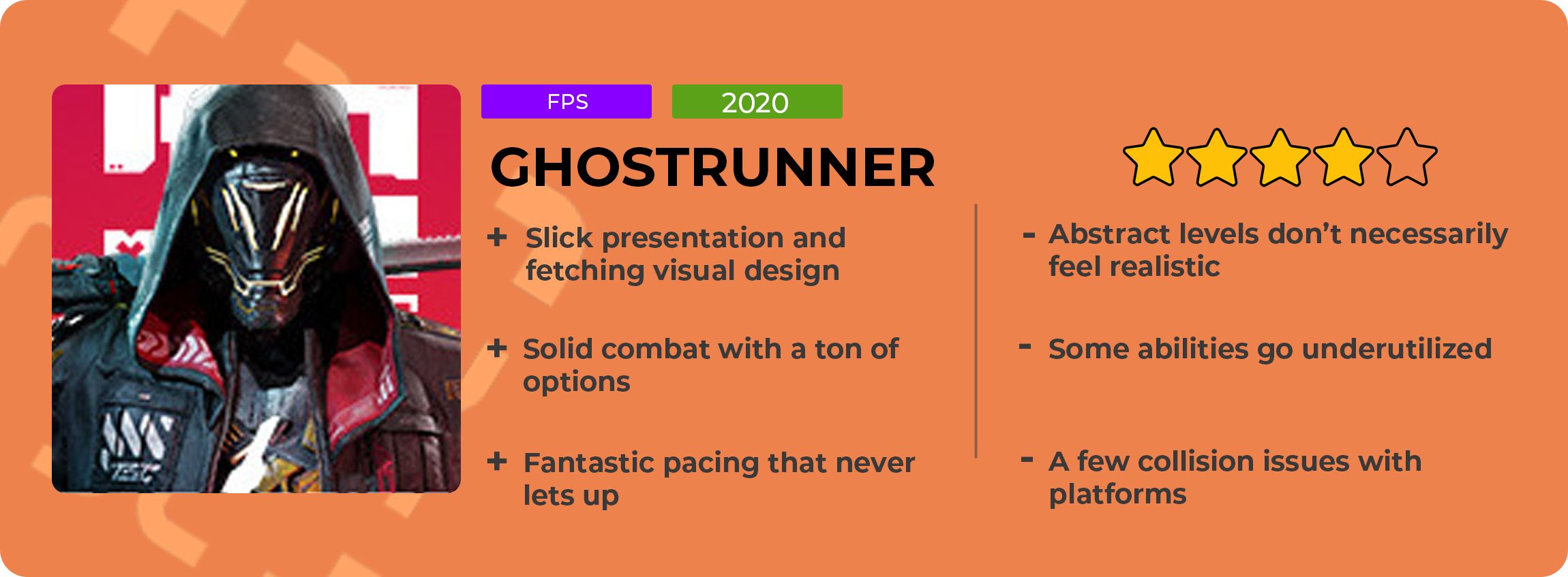 hltb ghostrunner