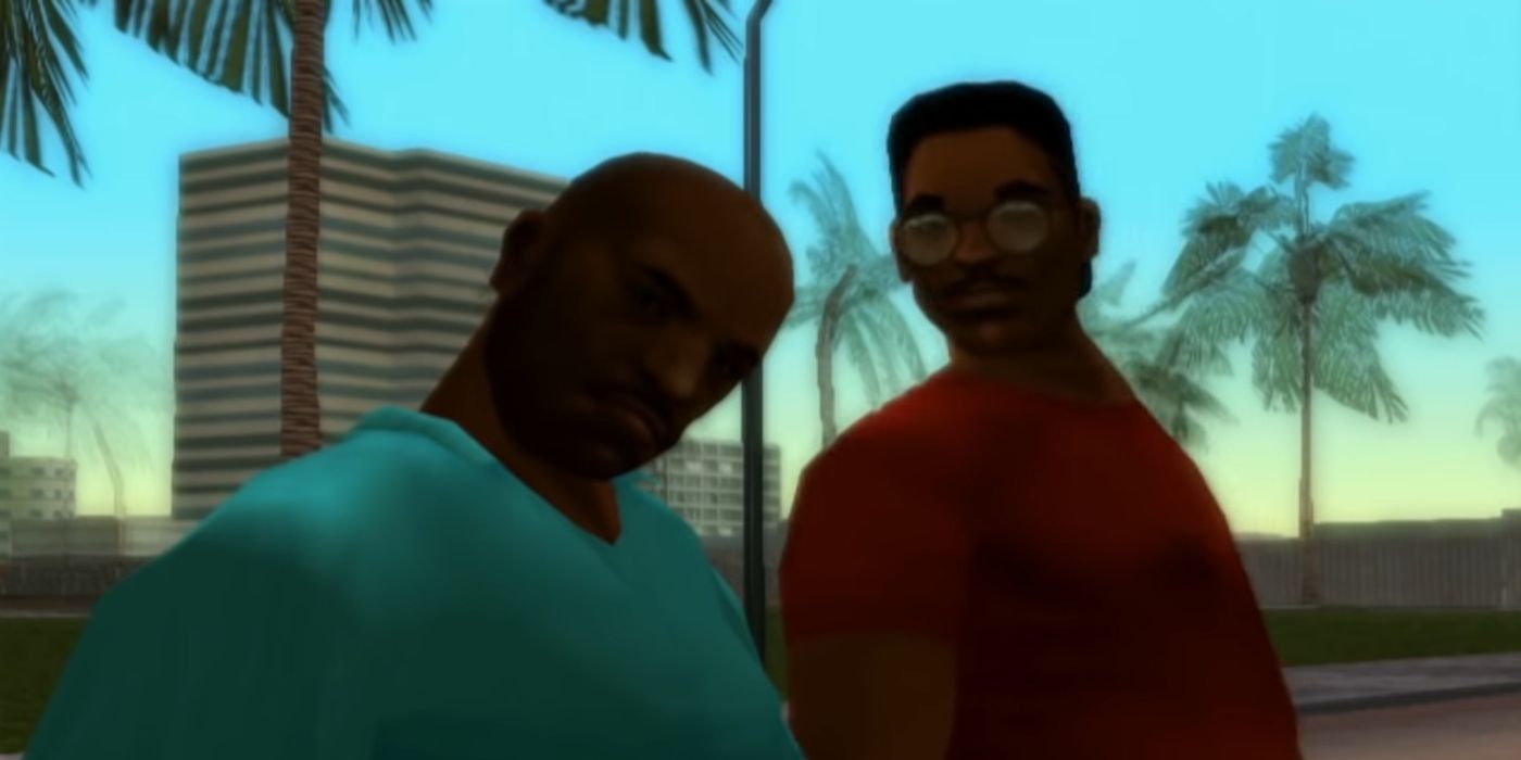 Grand Theft Auto Vice City Stories Screenshot Of Vic Vance And Lance Vance