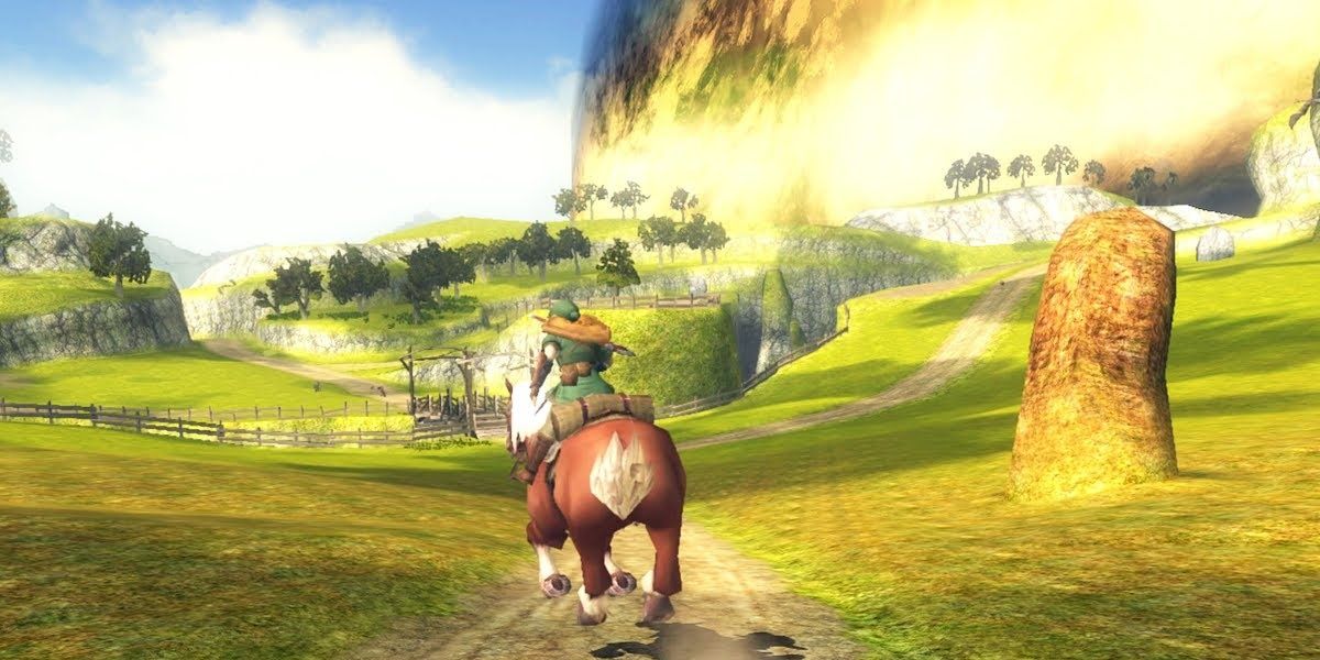 Hyrule Field in Twilight Princess