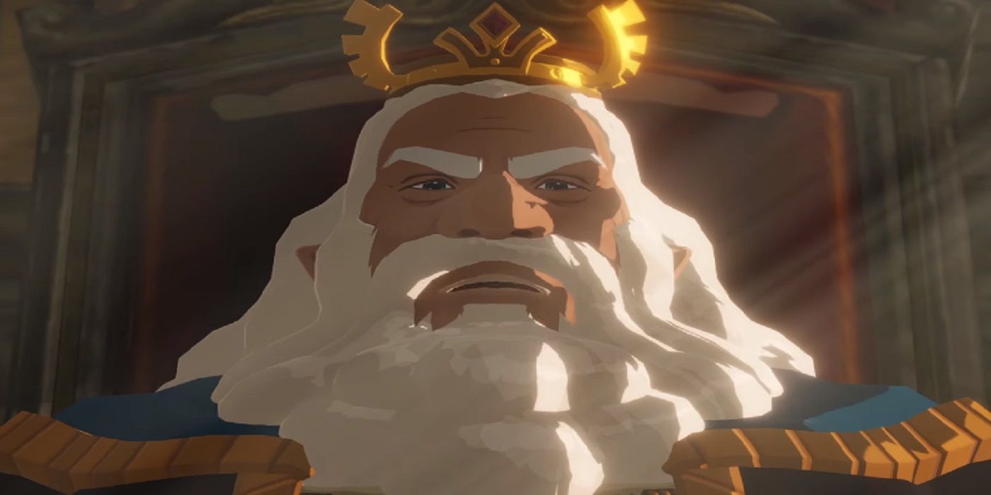 The King of Hyrule in Hyrule Warriors: Age of Calamity