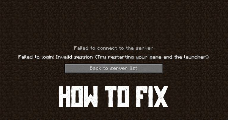 Invalid Session Minecraft Realms How To Fix