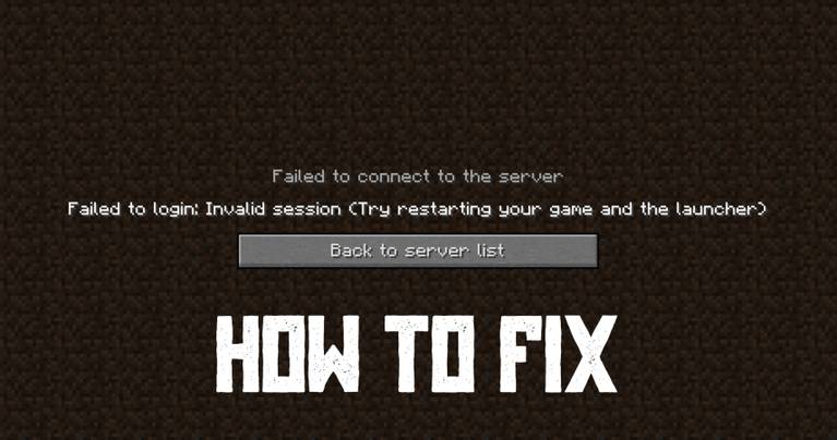 Invalid Session Minecraft Realms How To Fix Invalid Session Minecraft Realms How To Fix
