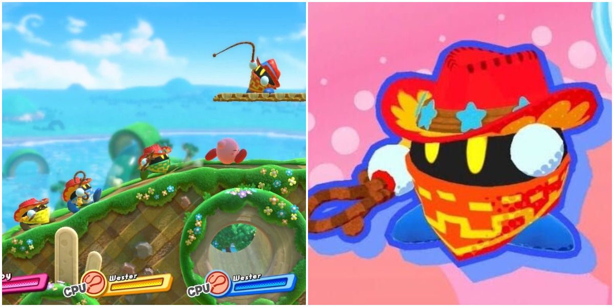 Kirby Star Allies Wester with Whip