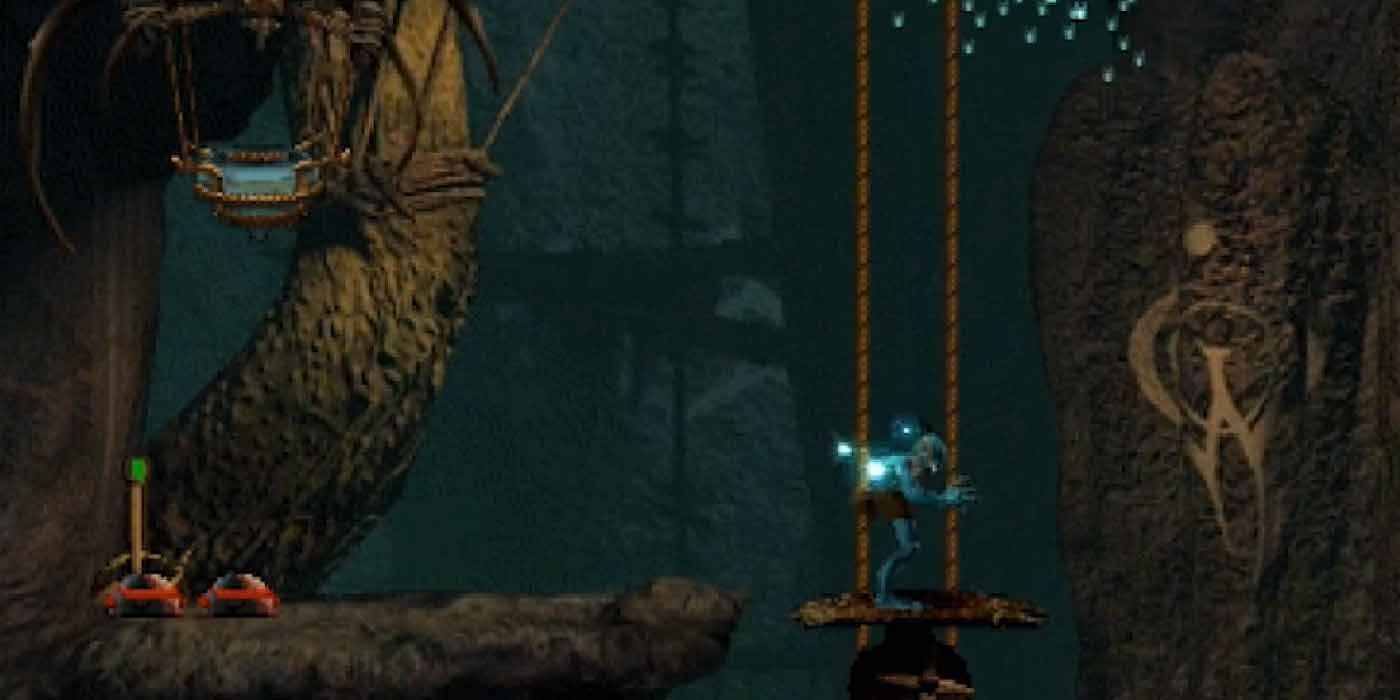 Oddworld: Abe's Oddysee gameplay footage